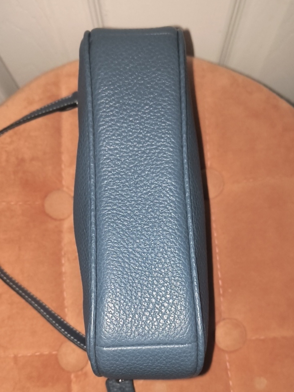 Coach Nolita 19 Wristlet Wallet Clutch Denim & Silver NWOT - Picture 7 of 10